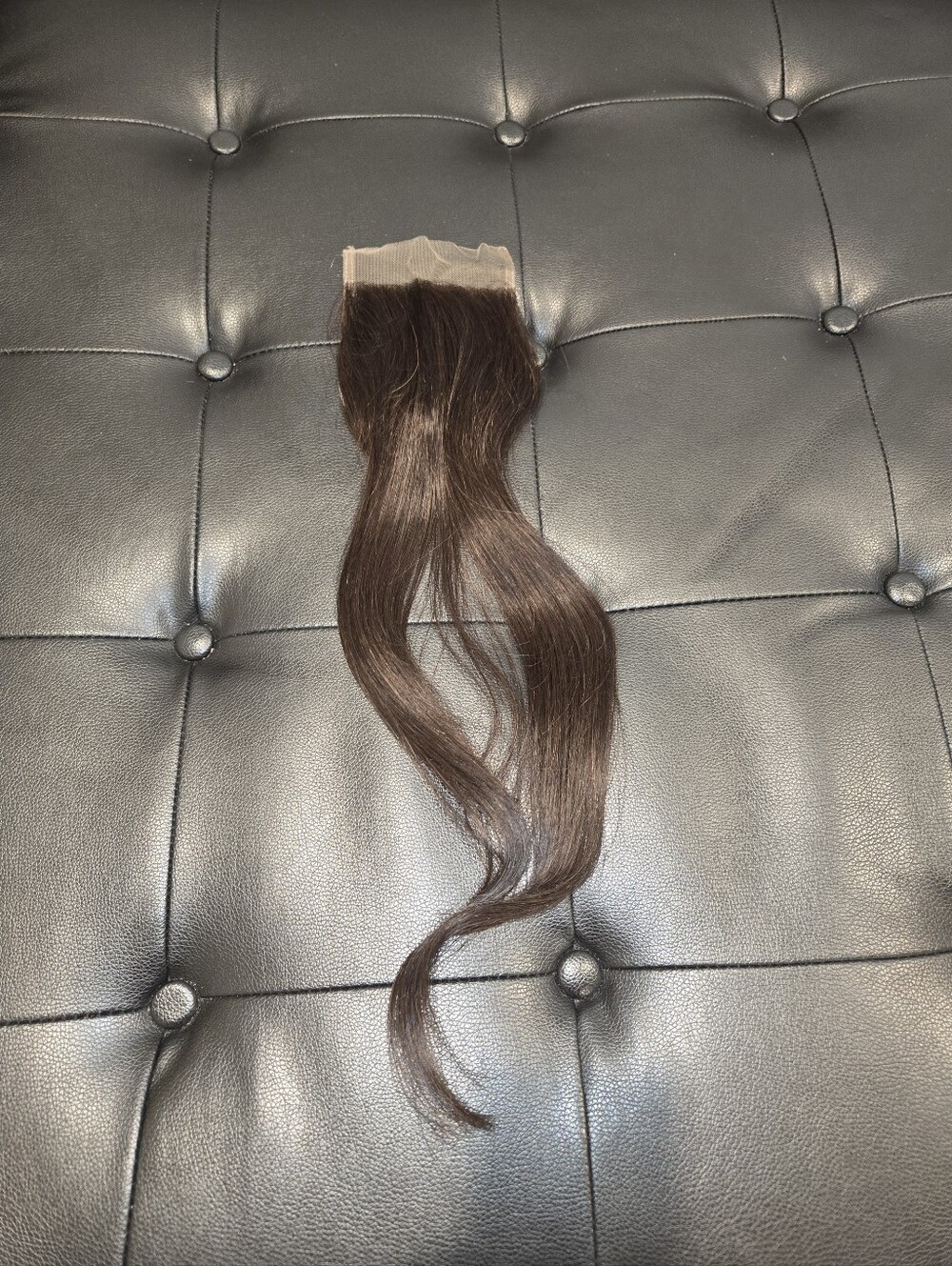 18" Raw Virgin Indian Straight 4x4 Lace Closure